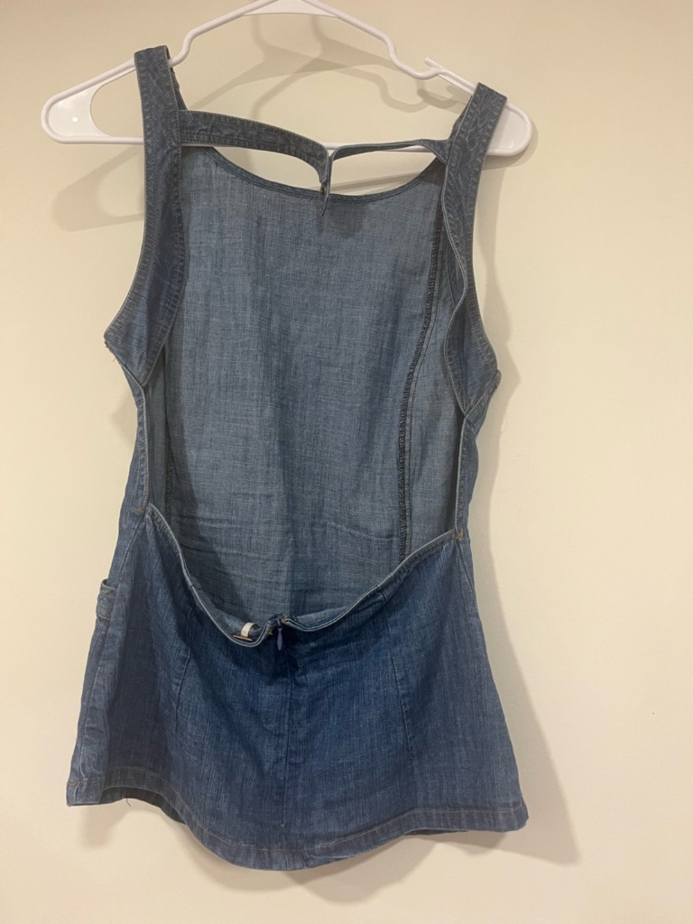 Free people Classic denim tank size large - Picture 3 of 5